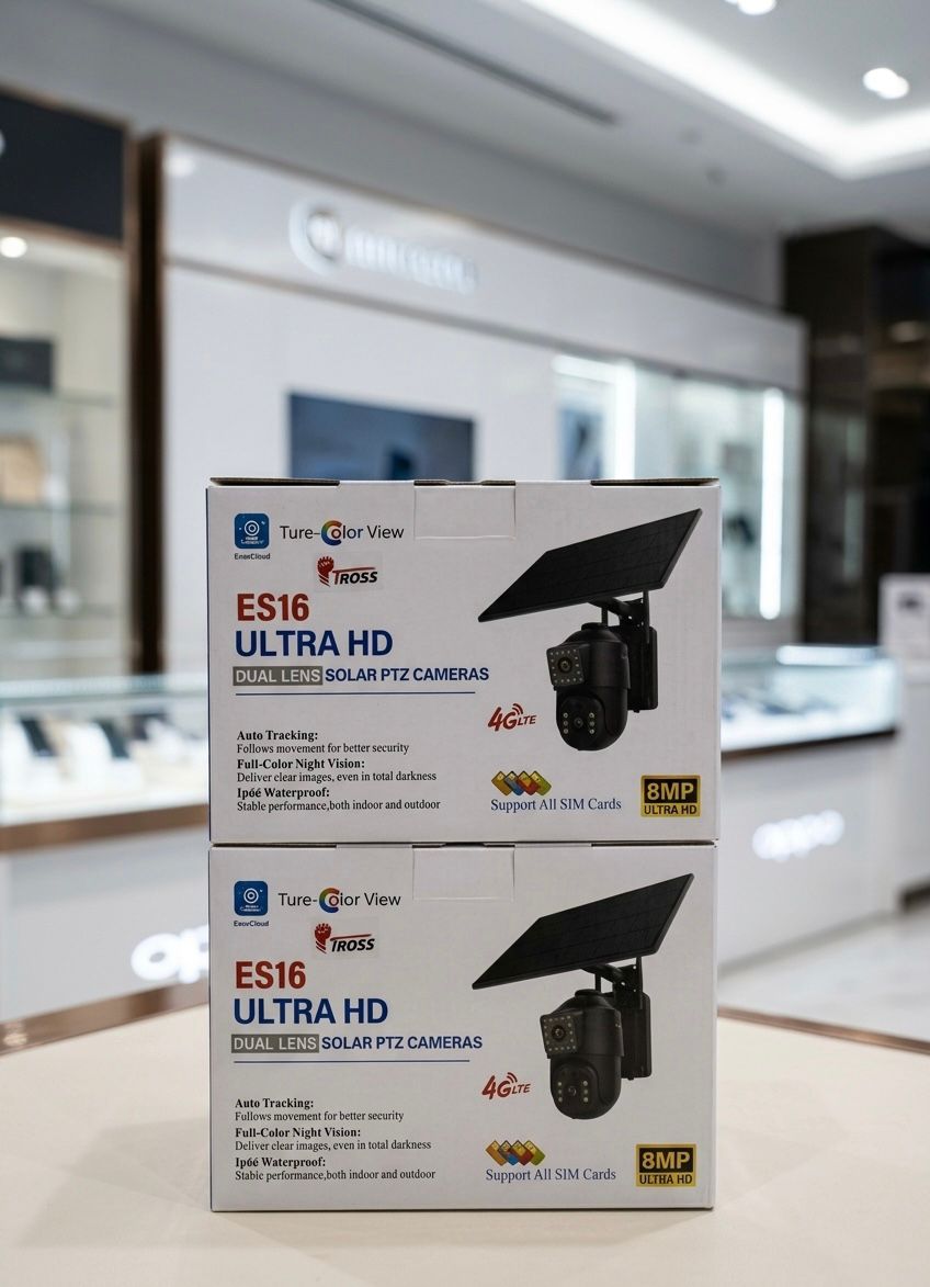 Eseecloud Dual Lens Solar PTZ Camera (ES16)
