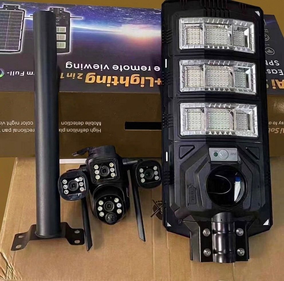 Solar Light with Cameras