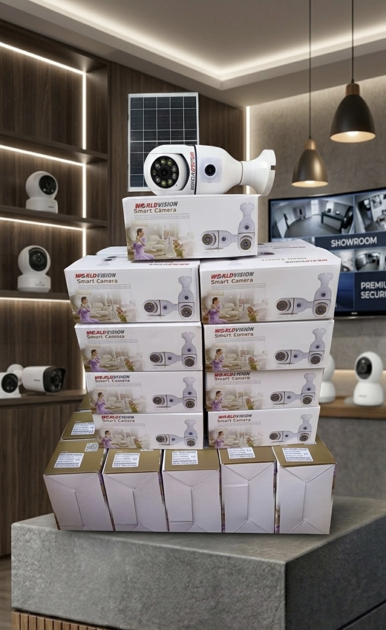 V380 Dual Lens PTZ Bulb Camera