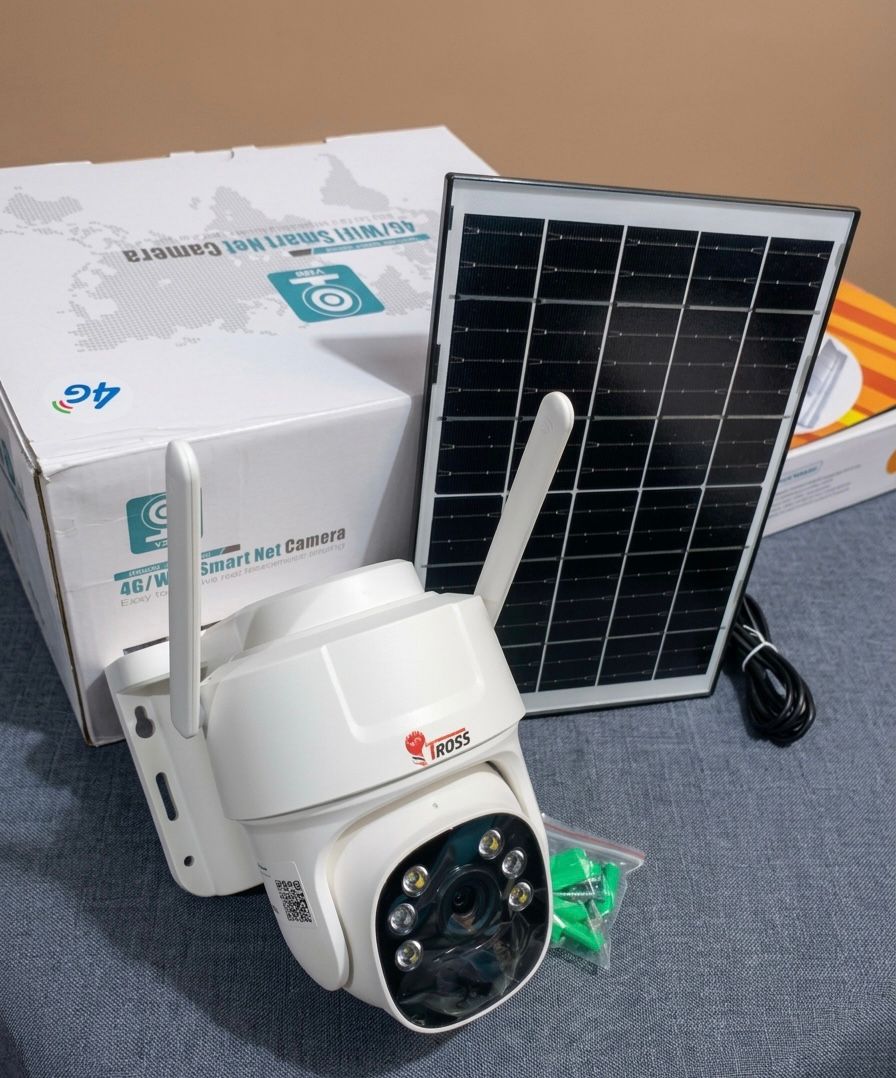 V380 Single Lens Solar PTZ Camera